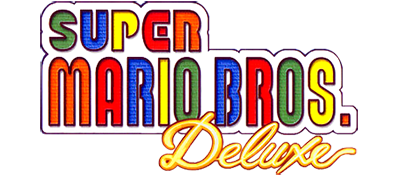 Super Mario Bros Deluxe logo for GameBoy Color